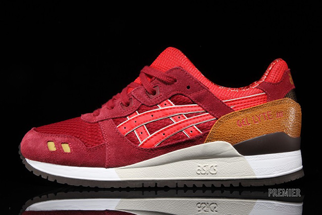 Asics Gel Lyte III Fiery Red