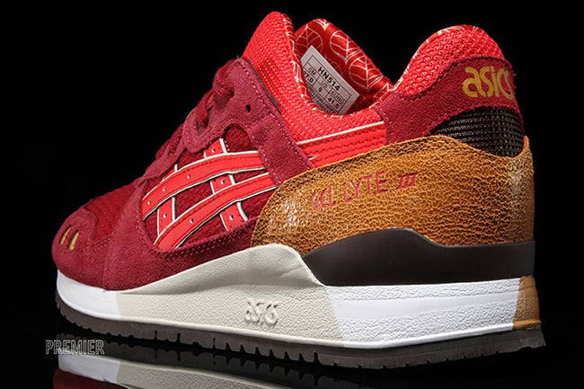 asics gel lyte iii fiery red