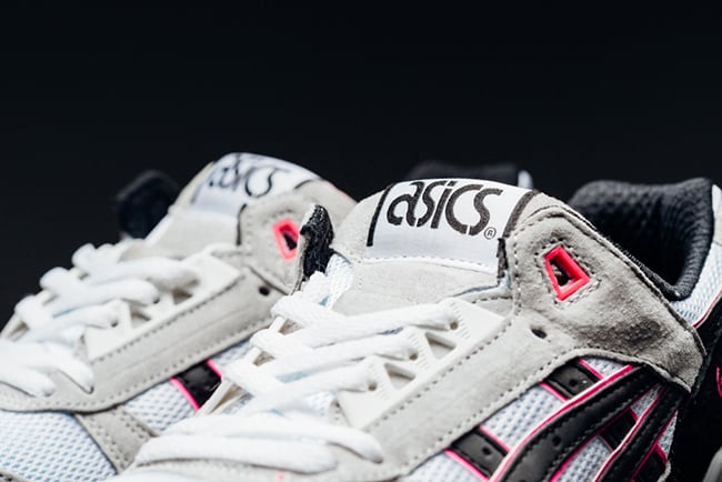 Asics Gel Respector White Black Pink