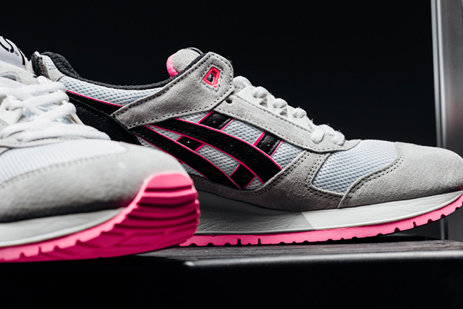 Asics Gel Respector White Black Pink