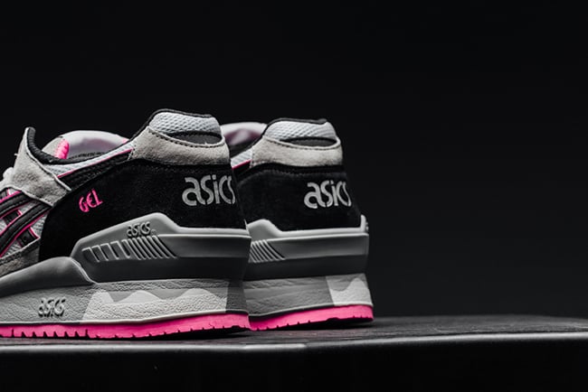 Asics Gel Respector White Black Pink