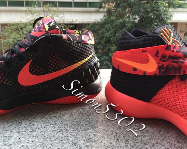 Bright Crimson Nike Kyrie 2