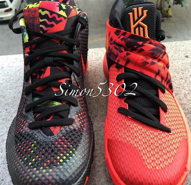 Bright Crimson Nike Kyrie 2