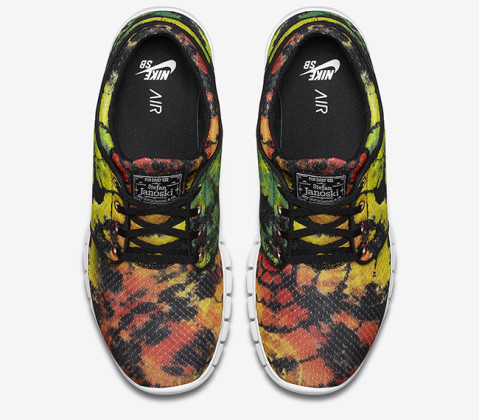 nike sb stefan janoski canvas slip tie dye
