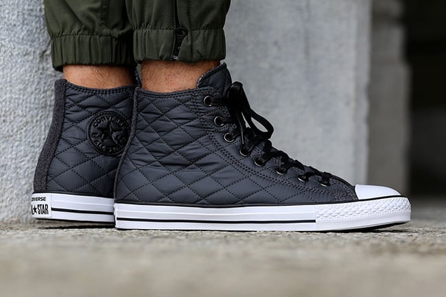 navy quilted converse