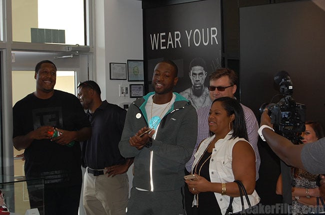 Dwayne Wade Li-Ning Event