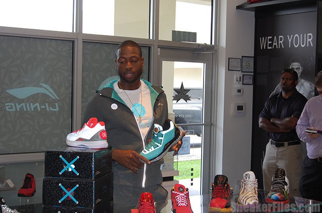 Dwayne Wade Li-Ning Event