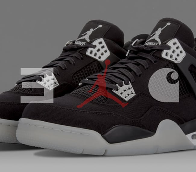 Eminem Air Jordan 4 Charhartt