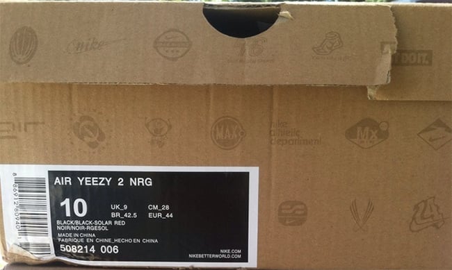 Fake Sneaker Box Tag