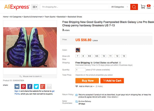 Fake Sneaker Prices