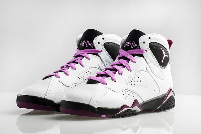 Girls Jordan 7 Retro Fuchsia Glow