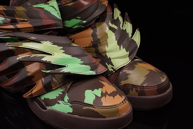 Jeremy Scott adidas Wings 3.0 Camo | chompas adidas rosadas shoes
