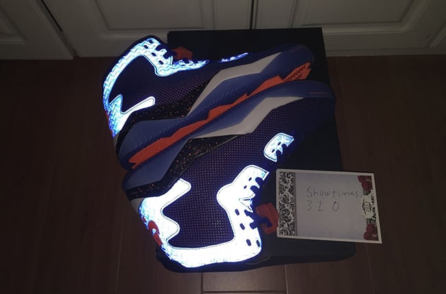 Jordan Air Spike 40 Knicks Blue