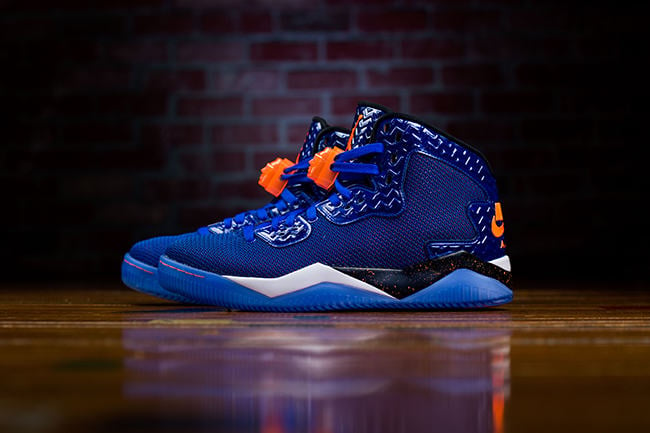 Jordan Air Spike 40 Royal Blue Knicks