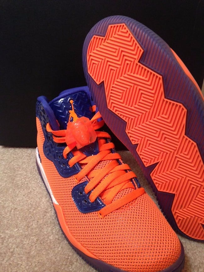 Jordan Air Spike 40 Knicks Orange
