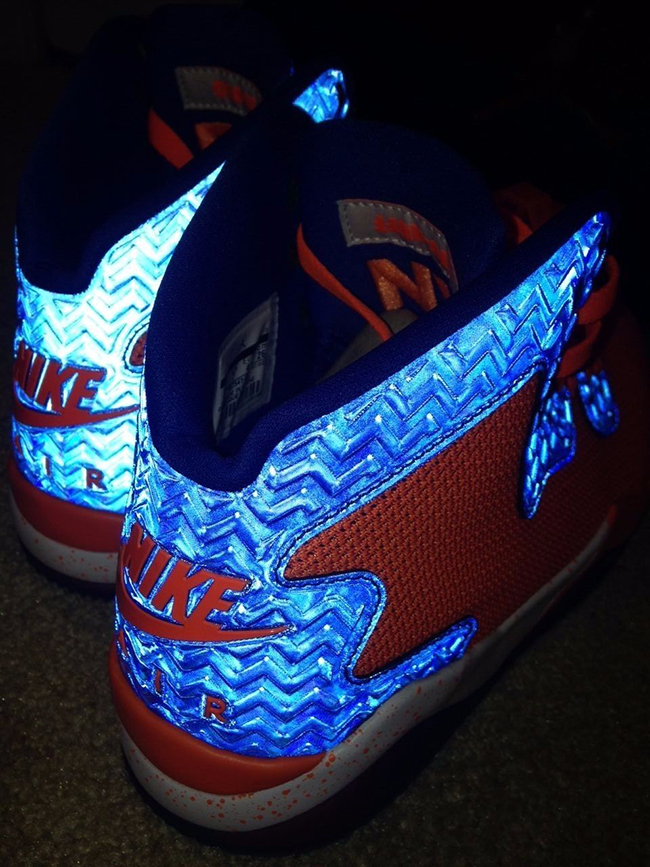 Jordan Air Spike 40 Knicks Orange