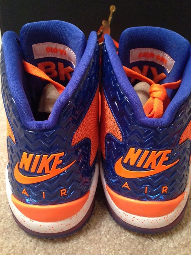 Jordan Air Spike 40 Knicks Orange