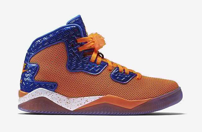 Knicks Orange Jordan Air Spike 40