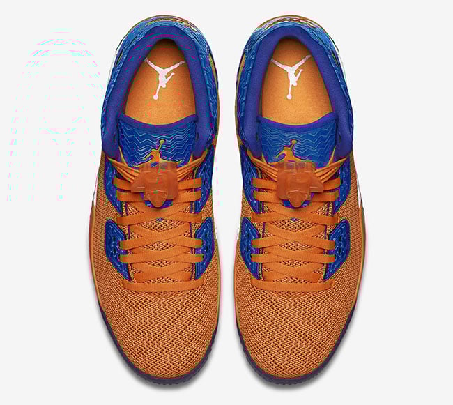 Knicks Orange Jordan Air Spike 40
