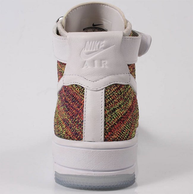 Multicolor Nike Flyknit Air Force 1
