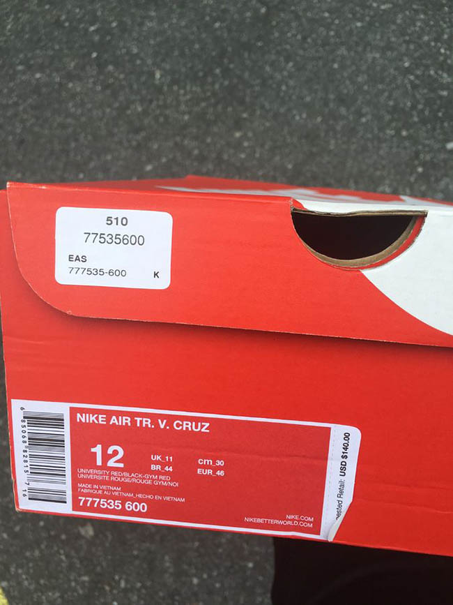 Nike Air Cruz Red Released