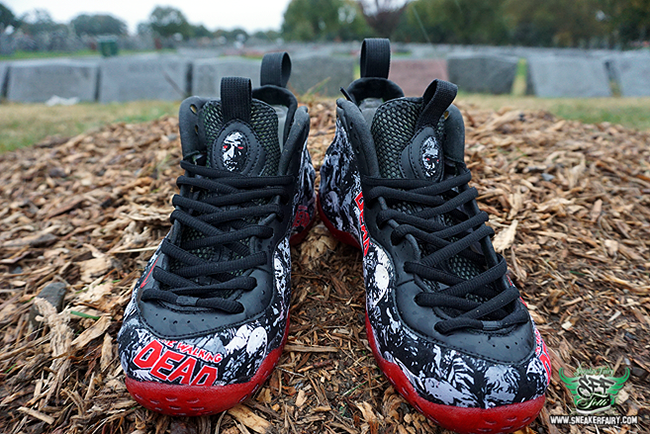 Nike Air Foamposite One The Walking Dead Custom