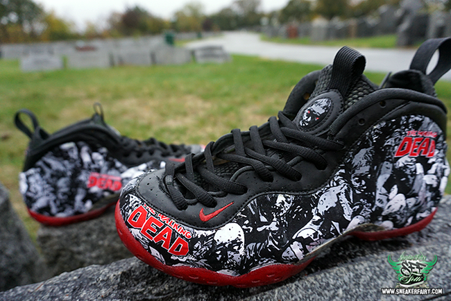 Nike Air Foamposite One ‘The Walking Dead’ Custom