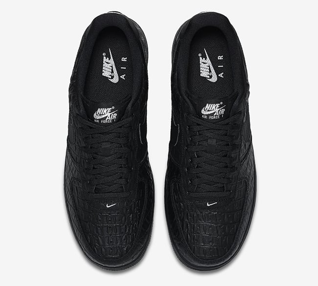 Nike Air Force 1 Low Black Croc