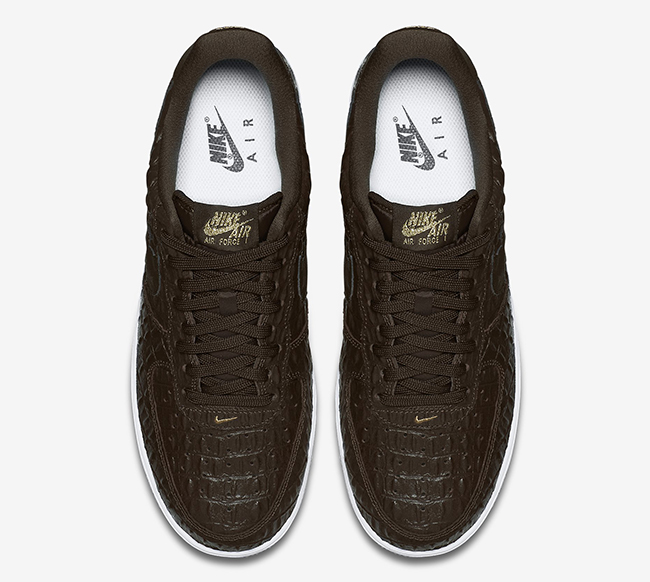 Nike Air Force 1 Low Brown Croc