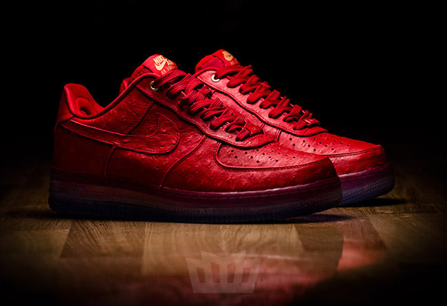 Nike Air Force 1 Low CMFT Lux Red Ostrich