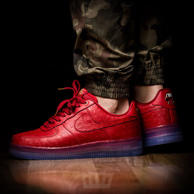 Nike Air Force 1 Low CMFT Lux Red Ostrich