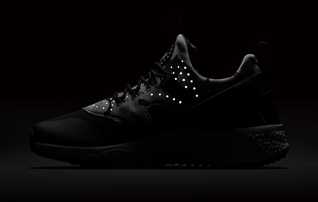 Nike Air Huarache Utility Pure Platinum Black Grey