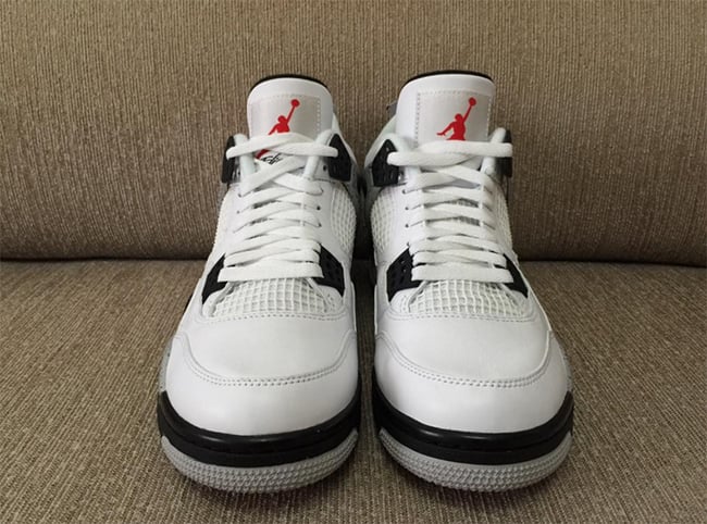 Nike Air Jordan 4 OG Release White Cement