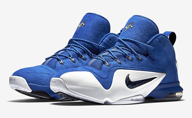 Royal Blue Suede Nike Air Penny 6