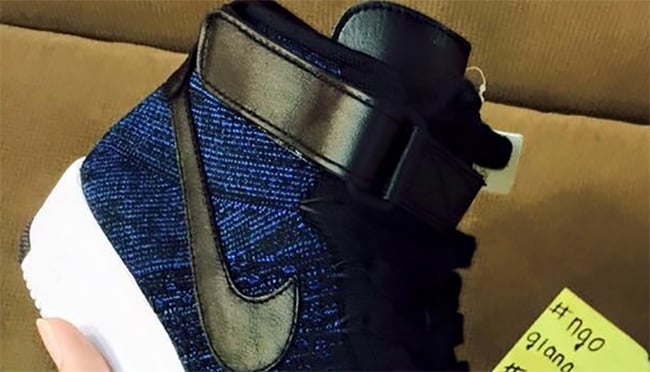 Nike Flyknit Air Force 1 Royal Black