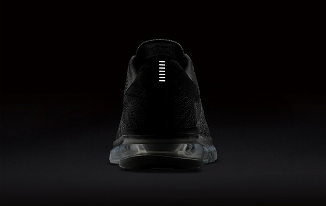 Nike Flyknit Air Max Black Grey