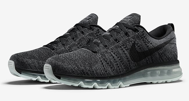 nike flyknit air max black