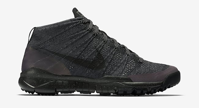 Nike Flyknit Chukka FSB Black Anthracite Waterproof