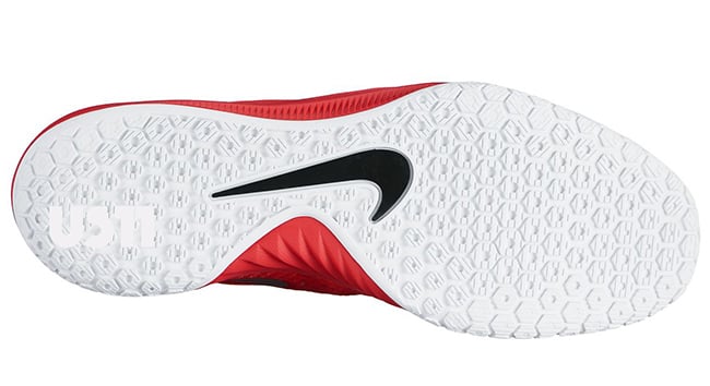 Nike Hyperlive Red Grey Black