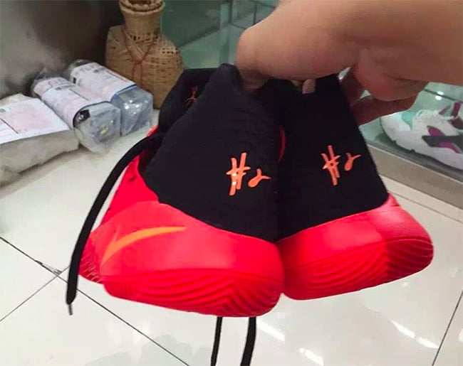 Nike Kyrie 2 Bright Crimson Atomic Orange