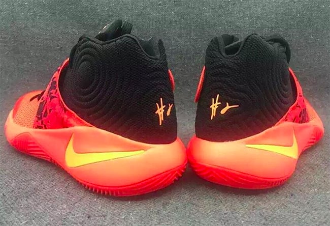 Nike Kyrie 2 Bright Crimson Atomic Orange