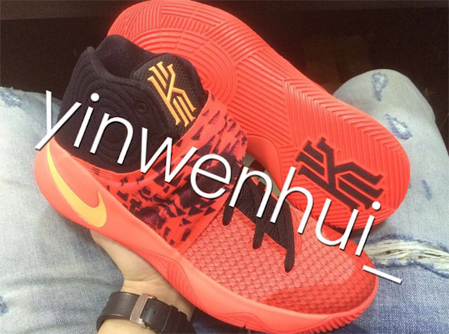 Nike Kyrie 2 Bright Crimson Atomic Orange Release Date
