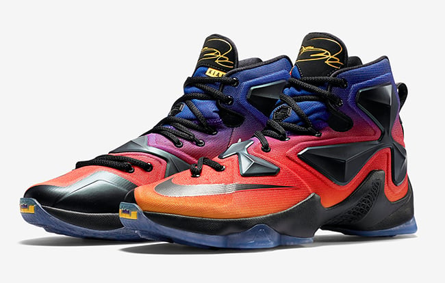 lebron 13 colorful