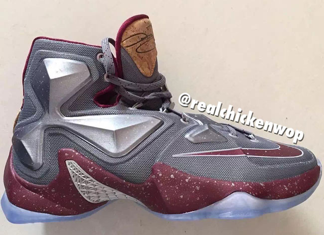 Nike LeBron 13 Cork Red Wine