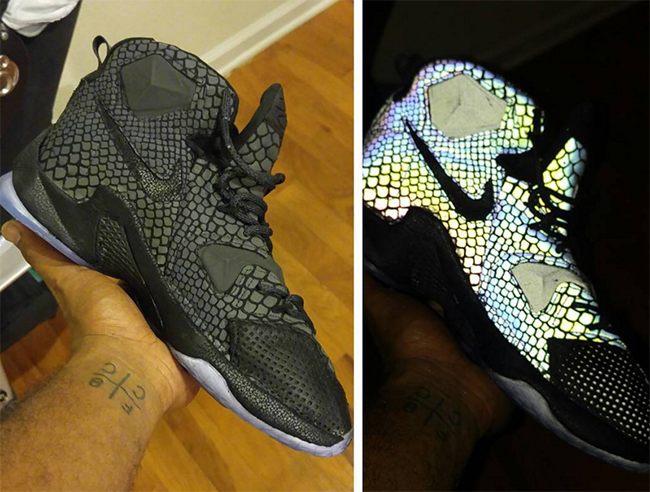 Nike LeBron 13 Xeno Reflective Custom