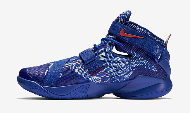 Nike LeBron Soldier 9 Freegums Game Royal