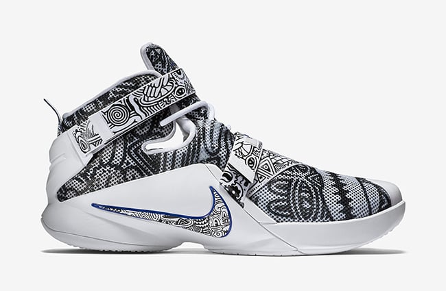 Nike LeBron Soldier 9 Freegums White Game Royal