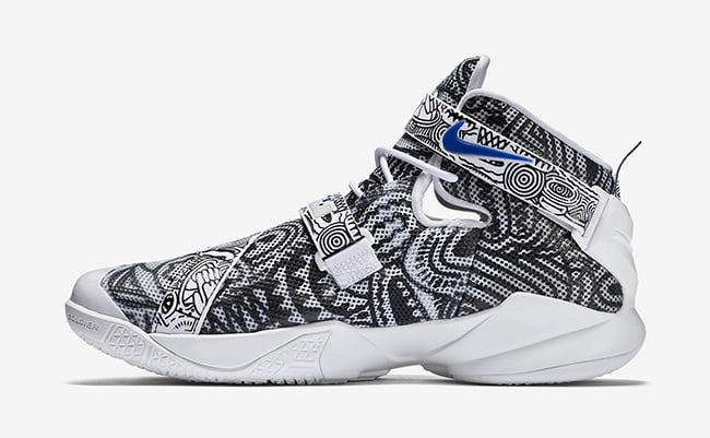 Nike LeBron Soldier 9 Freegums White Game Royal