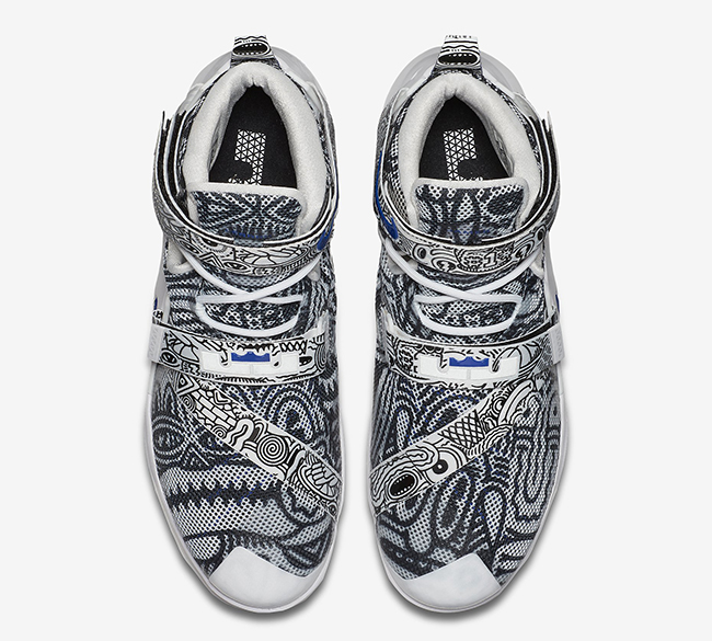 Nike LeBron Soldier 9 Freegums White Game Royal