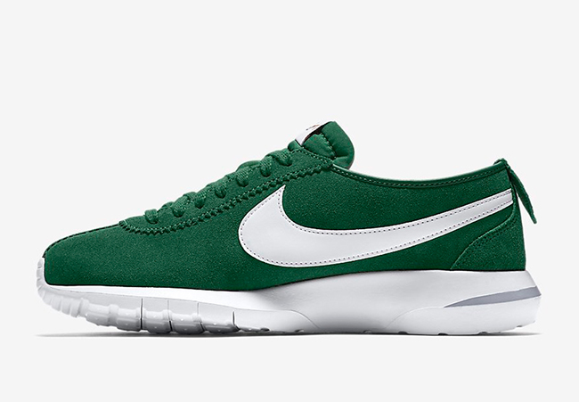 Nike Roshe Cortez Tonal Suede Green